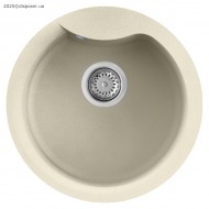 Кухонна мийка Elleci Ego Round bianco antico 62