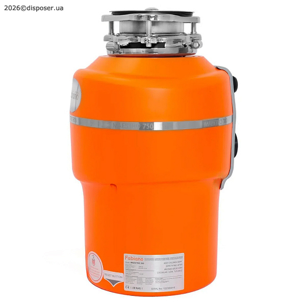 Fabiano Maestro 750 back photo