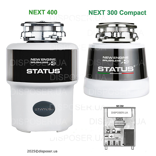 Status NEXT 400 & NEXT 300 compare
